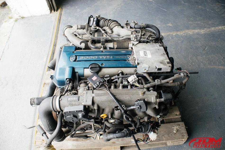 TOYOTA SUPRA JZA80 ARISTO JZS161 2JZGTE VVTI ENGINE
