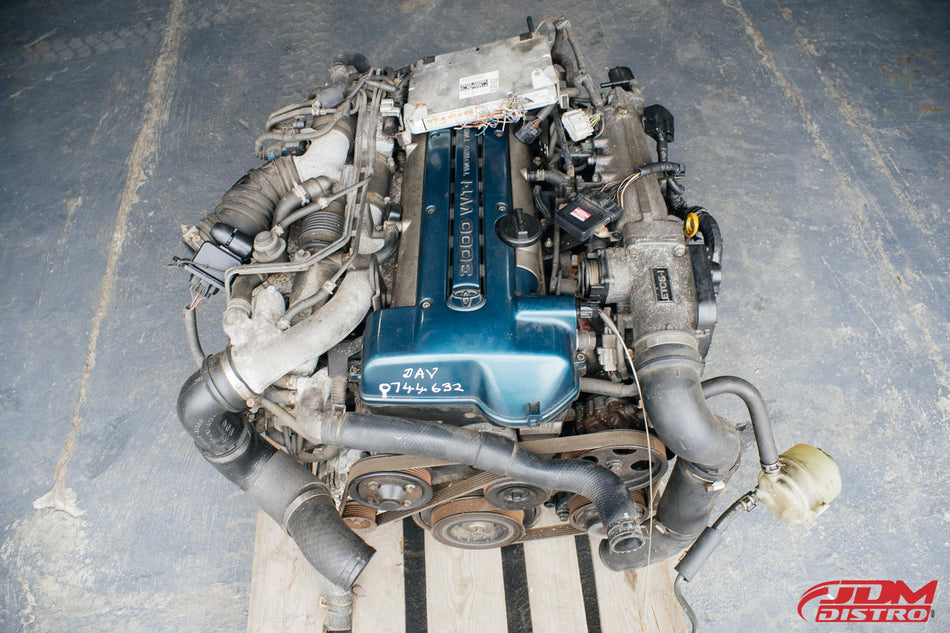 TOYOTA SUPRA JZA80 ARISTO JZS161 2JZGTE VVTI ENGINE