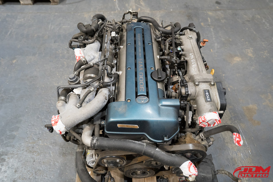 TOYOTA SUPRA JZA80 ARISTO JZS161 2JZGTE VVTI ENGINE
