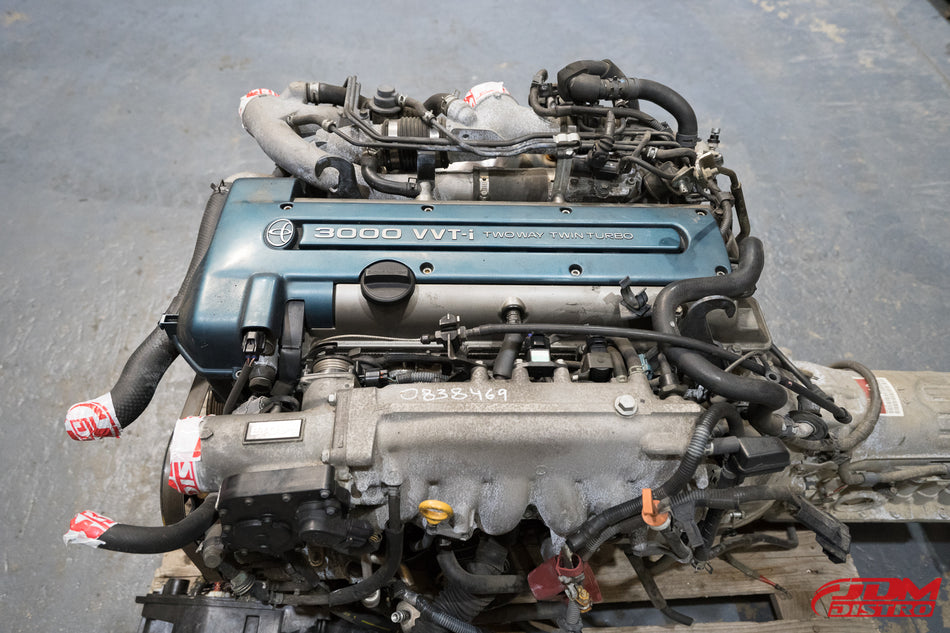 TOYOTA SUPRA JZA80 ARISTO JZS161 2JZGTE VVTI ENGINE