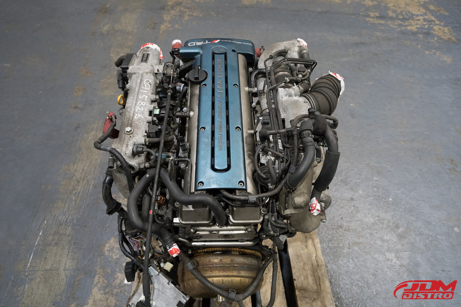 TOYOTA SUPRA JZA80 ARISTO JZS161 2JZGTE VVTI ENGINE