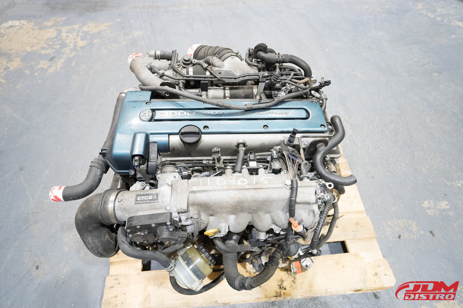 TOYOTA SUPRA JZA80 ARISTO JZS161 2JZGTE VVTI ENGINE