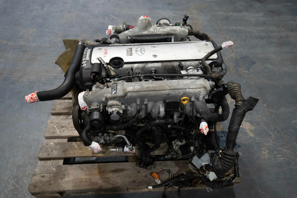 TOYOTA CHASER JZX100 1JZGTE VVTI ETCS FRONT SUMP ENGINE