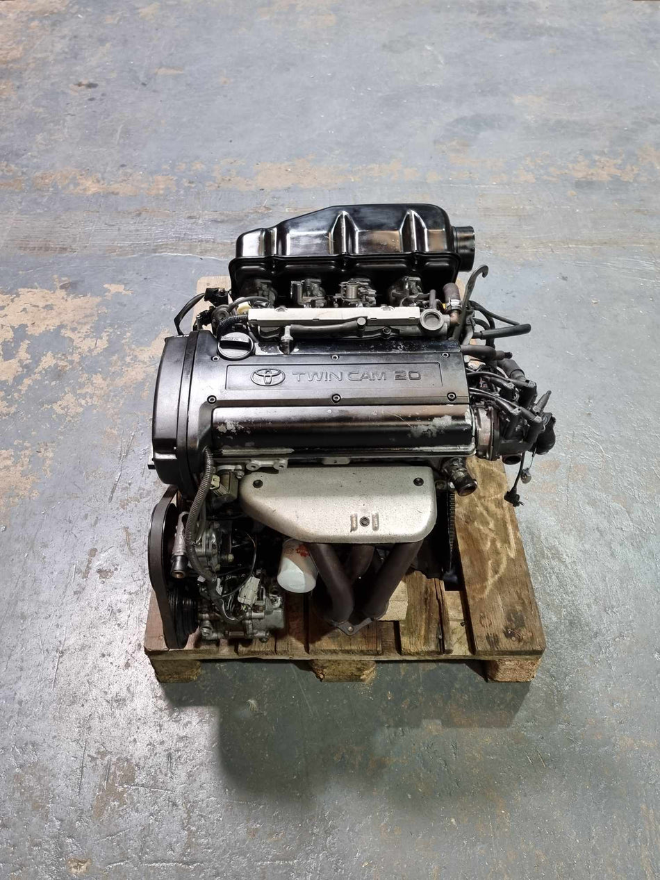 TOYOTA COROLLA LEVIN TRUENO AE111 4AGE 20V BLACKTOP ENGINE