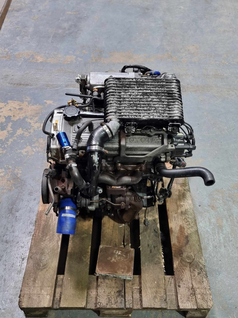 TOYOTA STARLET GLANZA TURBO EP91 EP82 4EFTE ENGINE