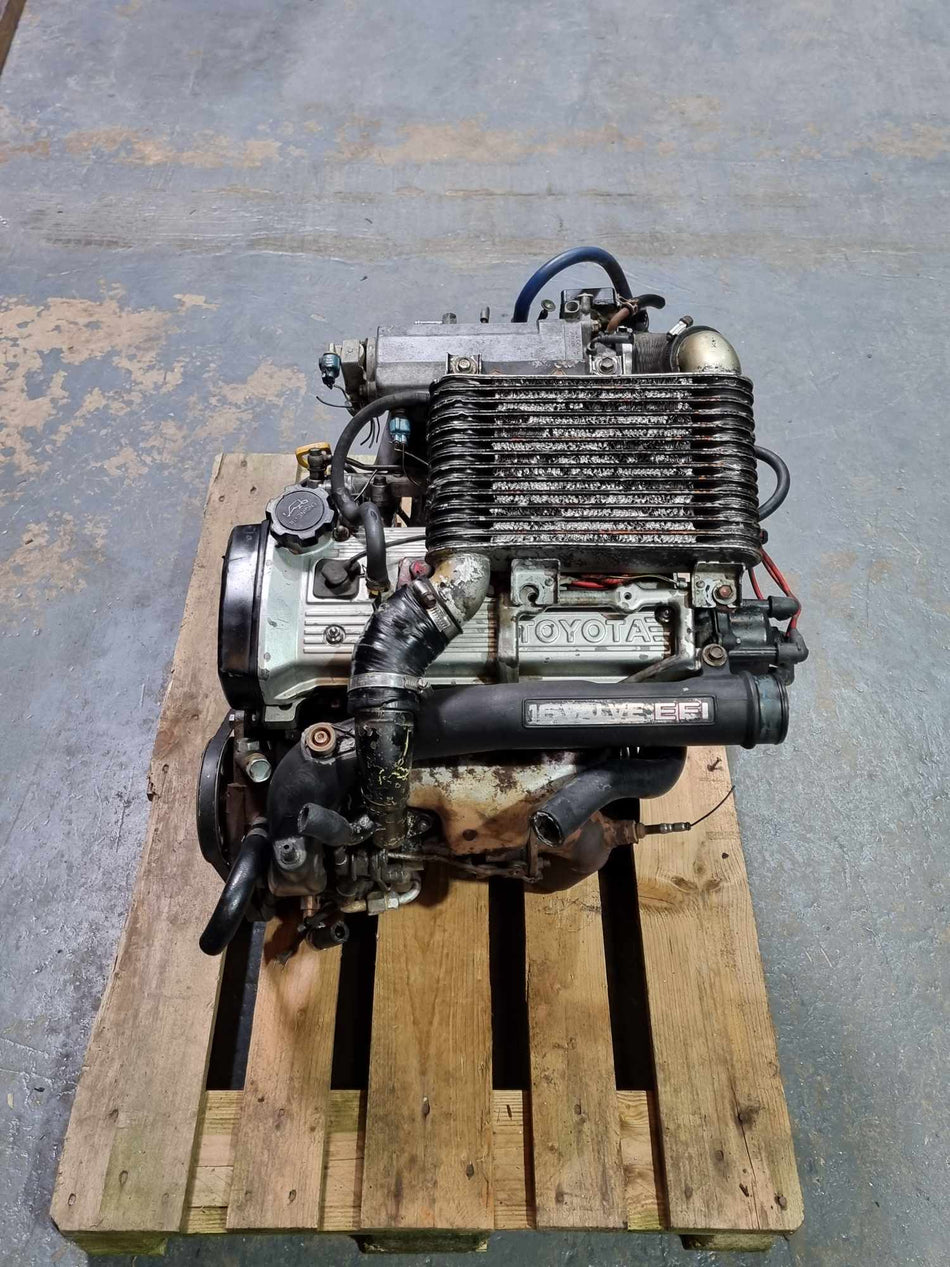 TOYOTA STARLET GLANZA TURBO EP91 EP82 4EFTE ENGINE