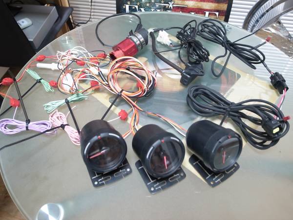 DEFI VS-2 60MM RACER GAUGE, FULL SET x3