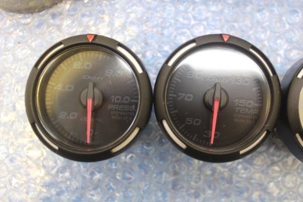 DEFI VS-2 52MM RACER GAUGE, FULL SET x4
