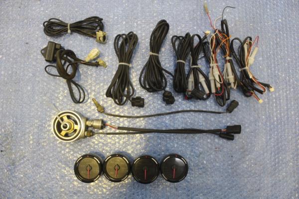 DEFI VS-2 52MM RACER GAUGE, FULL SET x4