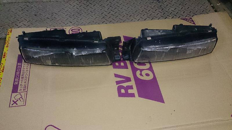 NISSAN S13 SILVIA PS13 ZENKI BRICK SQUARE HEADLIGHTS