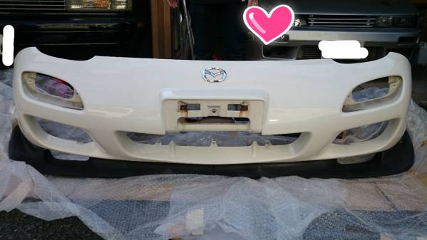 MAZDA RX7 OEM 99 SPEC FRONT BUMPER AND LIP