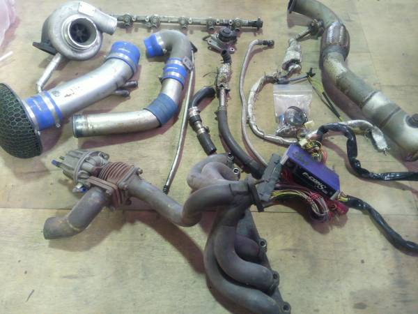 GREDDY TRUST TD06 20G TURBO KIT JZX90 TOYOTA CHASER 1JZGTE & HKS ECU