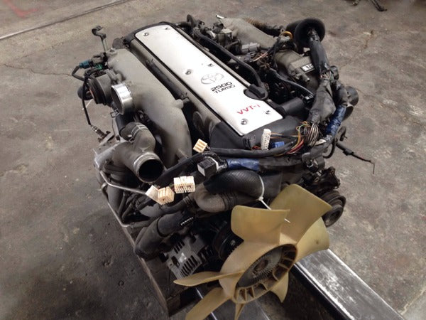TOYOTA JZX100 1JZGTE TURBO VVTI ENGINE