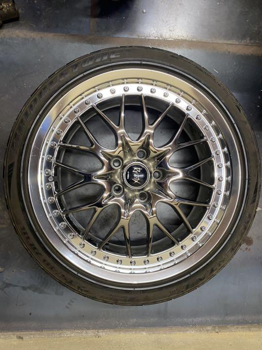 WORK REZAX II CHROME FORGED