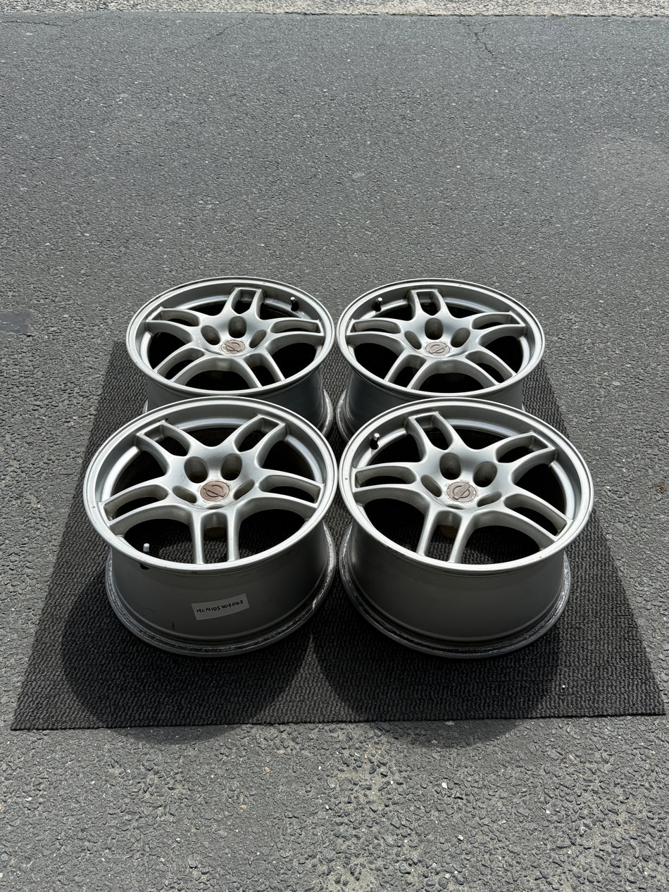 NISSAN SKYLINE GTR R33 BCNR33 GENUINE FORGED WHEELS