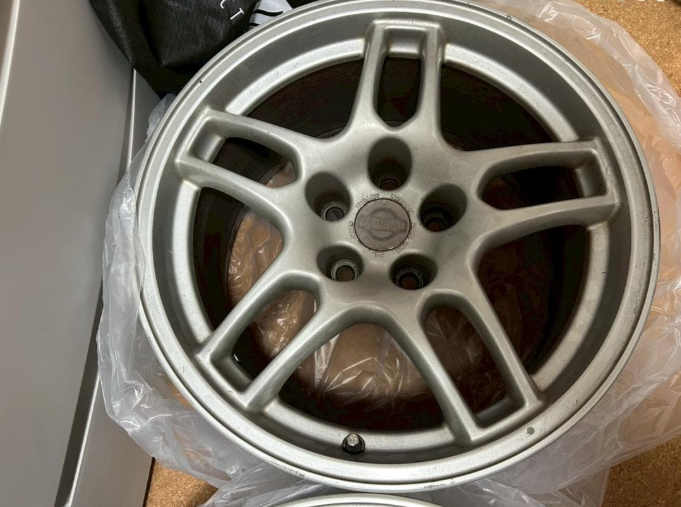 NISSAN SKYLINE GTR R33 BCNR33 GENUINE FORGED WHEELS
