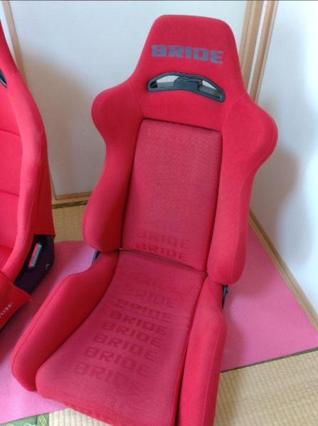 BRIDE ERGO 1.5 RACING SEAT RED