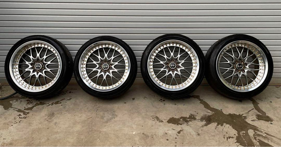 WORK REZAX II CHROME FORGED