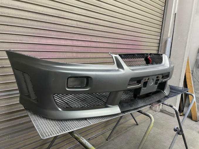 NISSAN SKYLINE R34 GTT GENUINE ALTIA OPTION AERO FRONT BUMPER