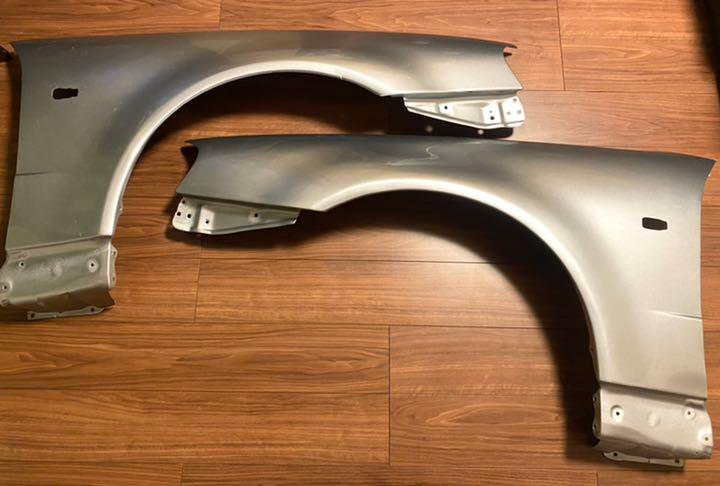 NISSAN SKYLINE R34 GTR BNR34 FRP FRONT FENDERS WINGS SET