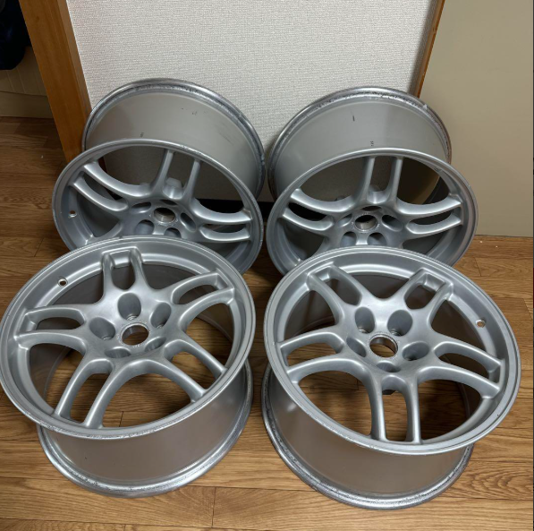 NISSAN SKYLINE GTR R33 BCNR33 GENUINE FORGED WHEELS