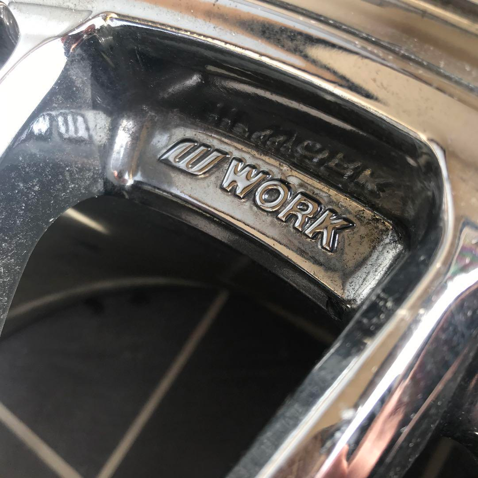 WORK EMOTION CR KAI OG CHROME PAIR