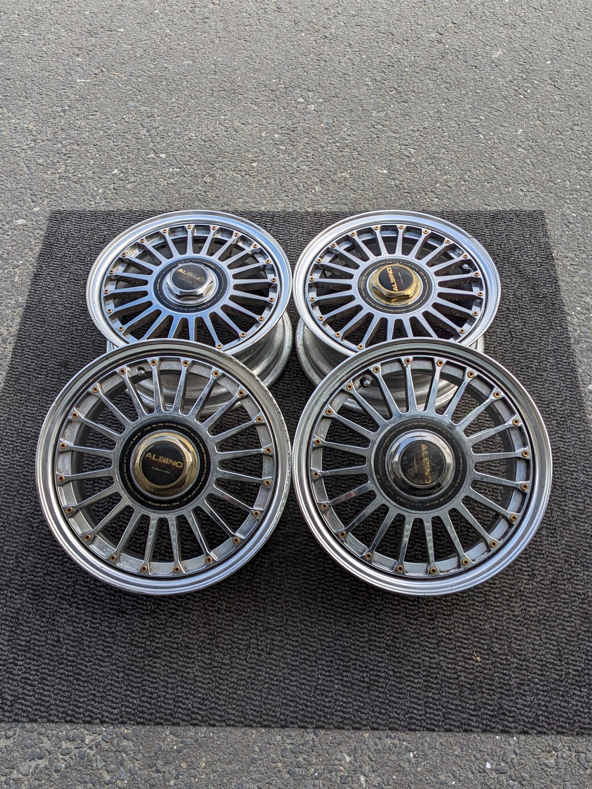 Fins Rims WEDS ALBINO FINS CHROME - JDM Distro - Buy JDM Wheels, Engines and ...