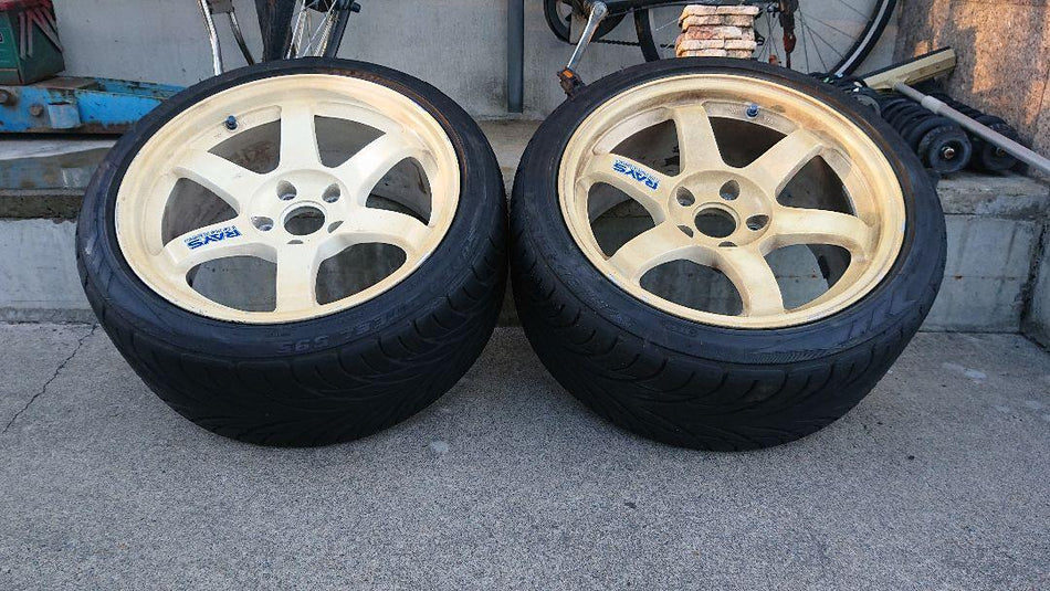 RAYS VOLK RACING TE37 GTR OG PAIR