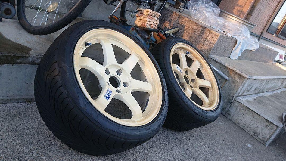 RAYS VOLK RACING TE37 GTR OG PAIR