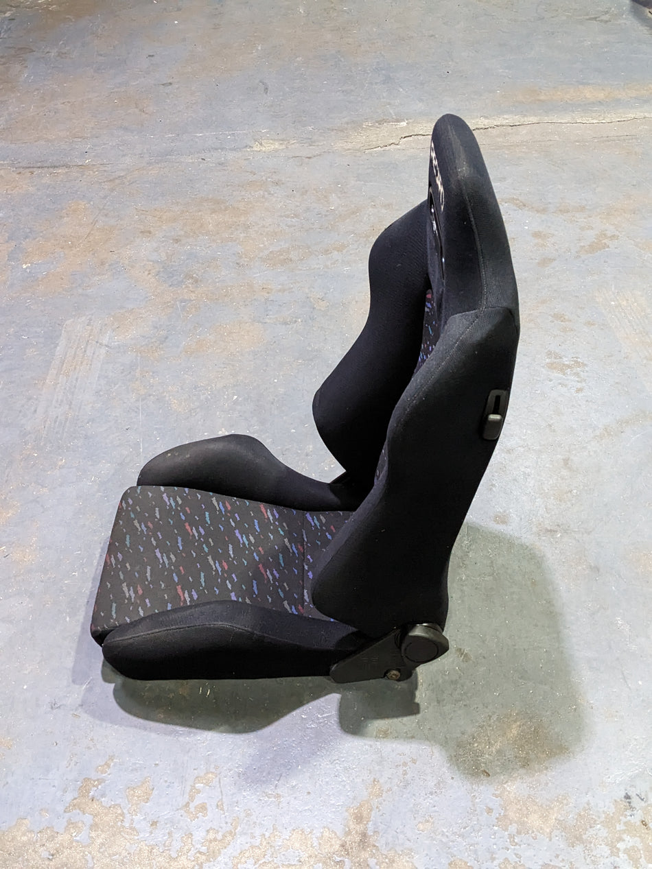 RECARO SR3 LEMANS CONFETTI RECLINER RACING SEAT