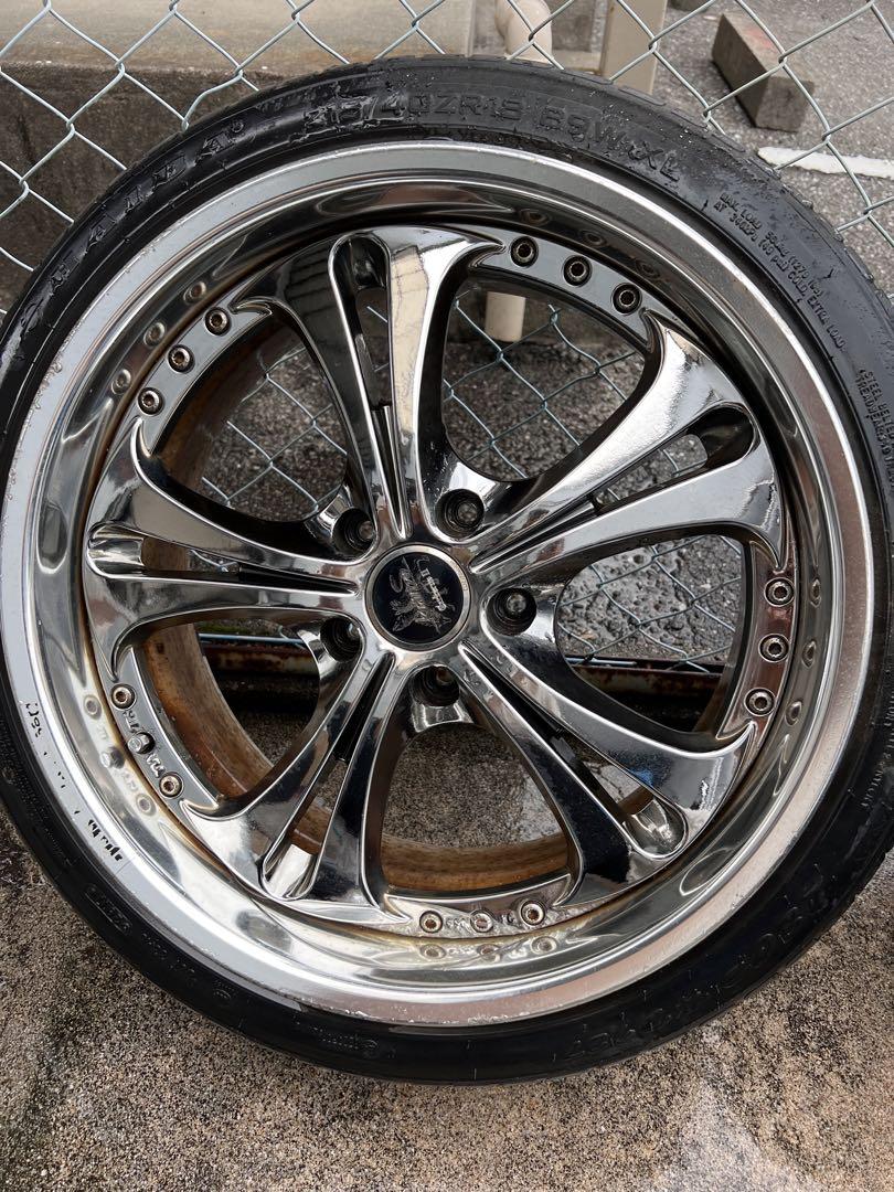 WEDS KRANZE CERBERUS II CHROME - JDM Distro - Buy JDM Wheels