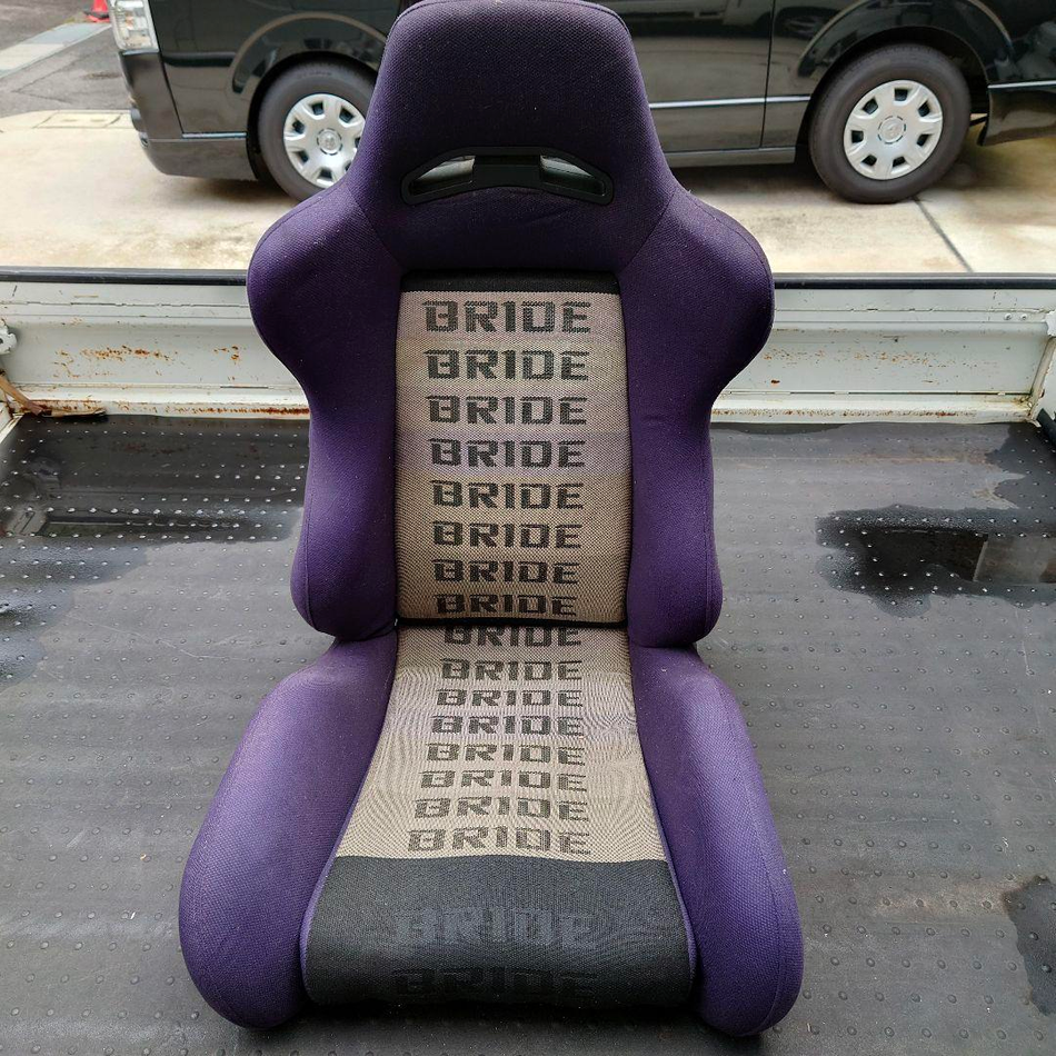 BRIDE BRIX 1 NAVY BLACK RACING SEAT