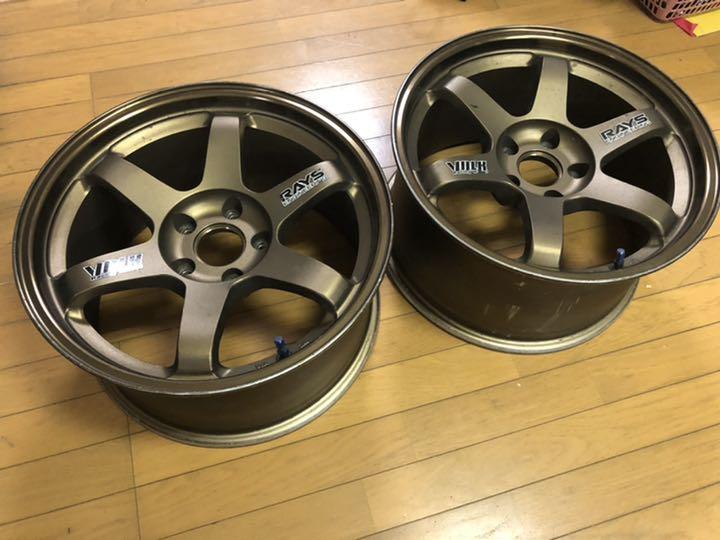 RAYS VOLK RACING TE37 GTR OG BRONZE PAIR