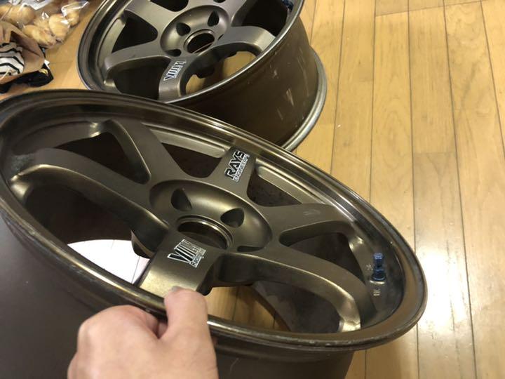 RAYS VOLK RACING TE37 GTR OG BRONZE PAIR