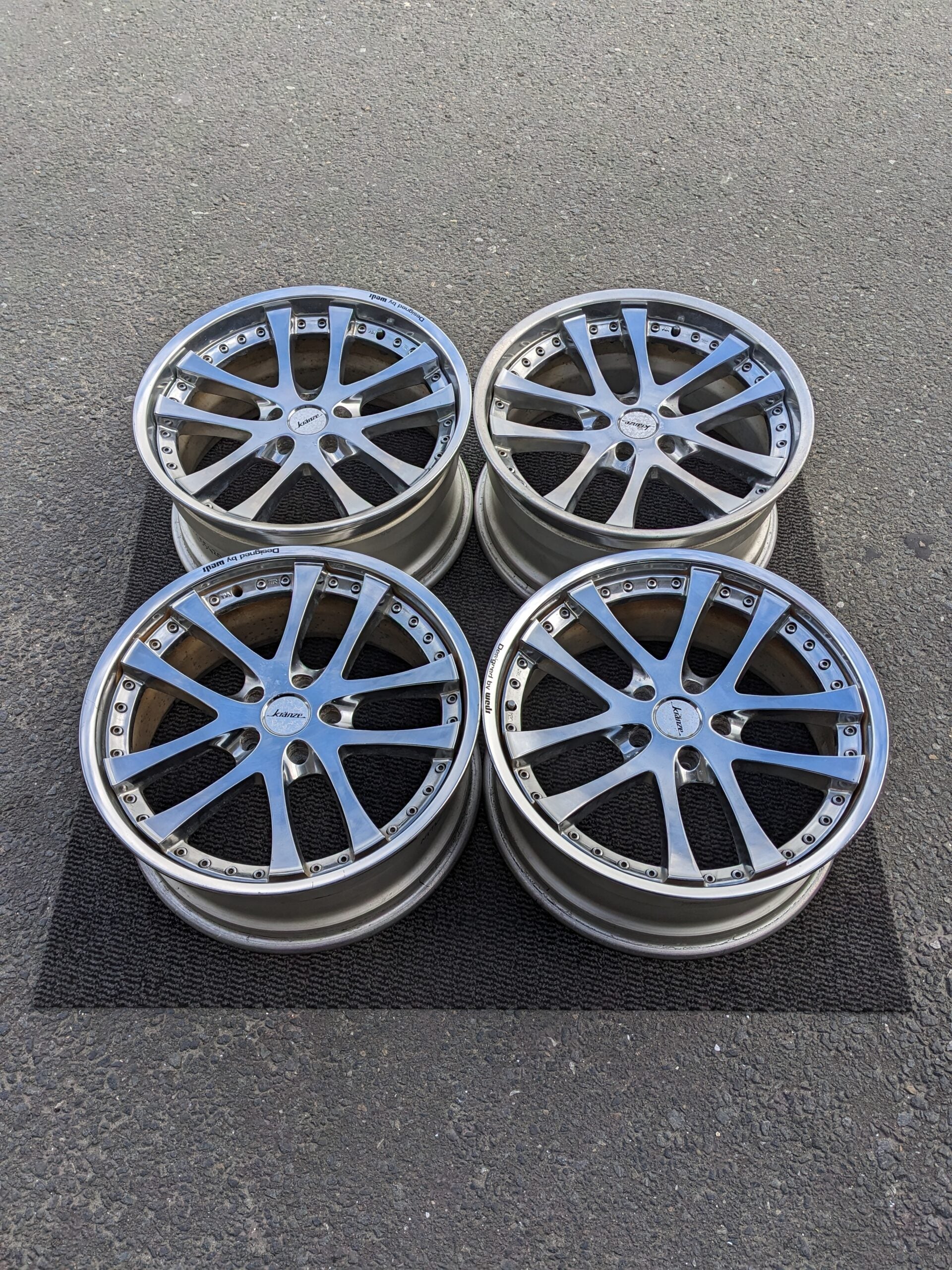 WEDS KRANZE LXZ CHROME - JDM Distro - Buy JDM Wheels, Engines and