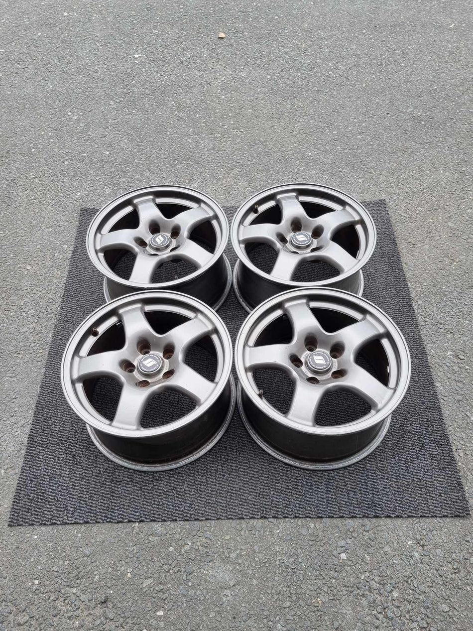 NISSAN SKYLINE R32 GTR BNR32 GENUINE FORGED WHEELS
