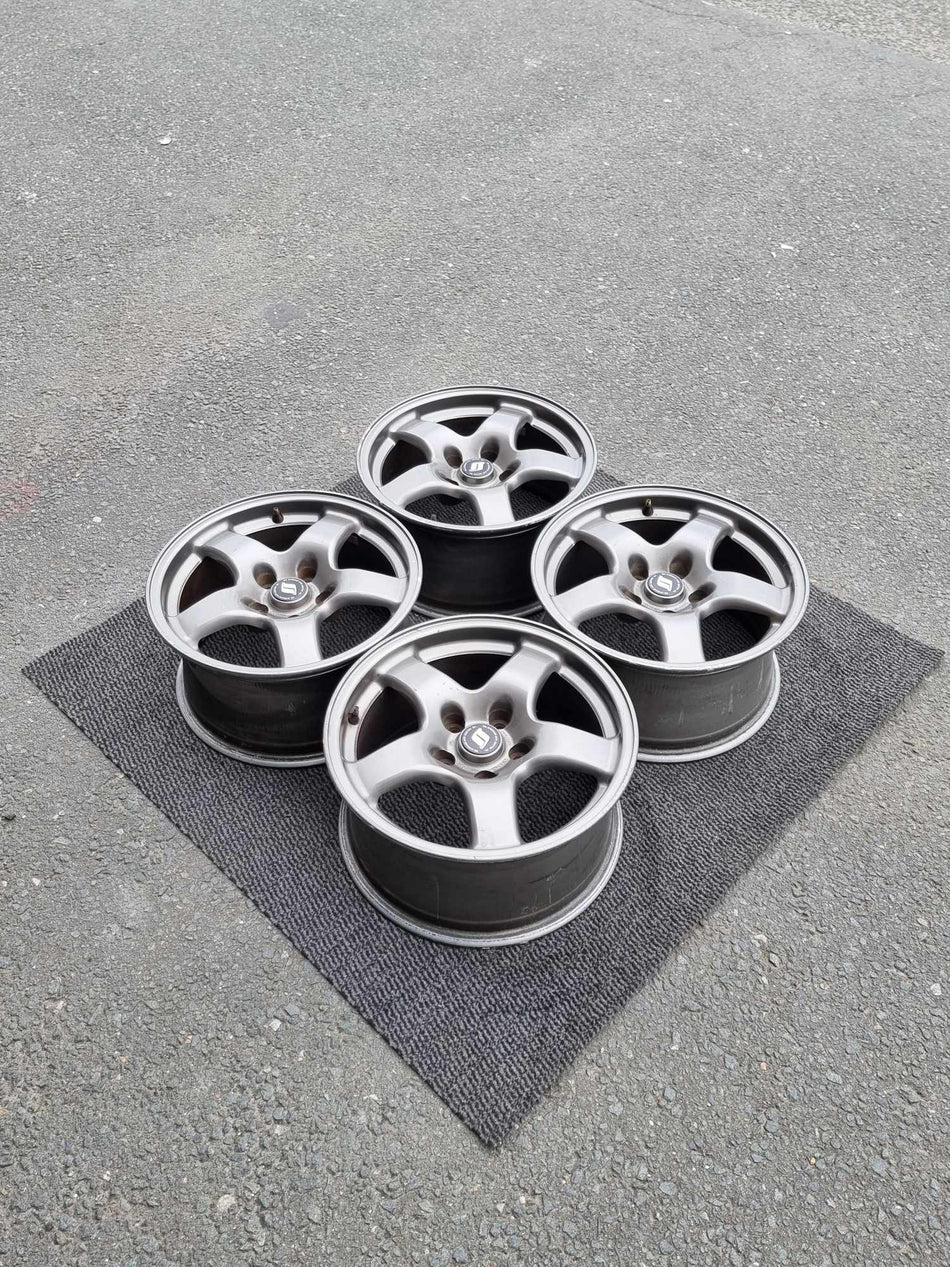 NISSAN SKYLINE R32 GTR BNR32 GENUINE FORGED WHEELS