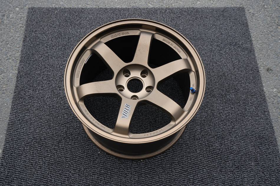 RAYS VOLK RACING TE37 OG BRONZE SINGLE SPARE