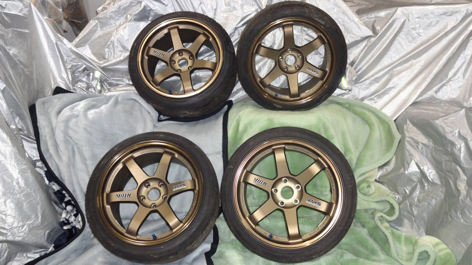 RAYS VOLK RACING TE37 GTR OG BRONZE