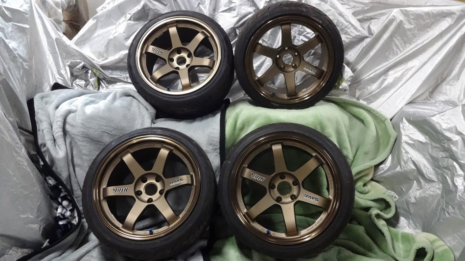 RAYS VOLK RACING TE37 GTR OG BRONZE