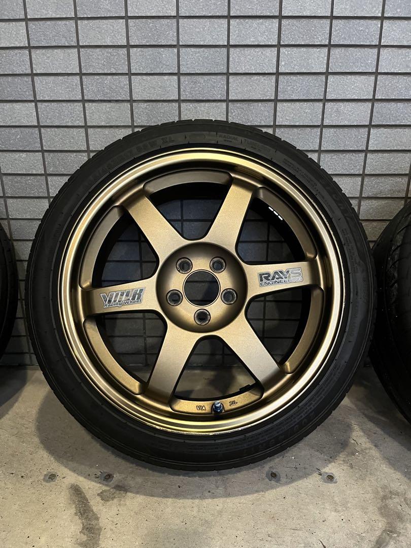 RAYS VOLK RACING TE37 OG BRONZE