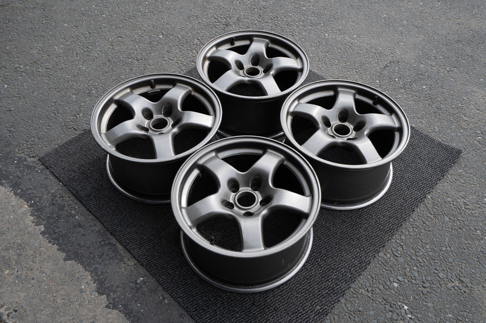 NISSAN SKYLINE R32 GTR BNR32 GENUINE FORGED WHEELS
