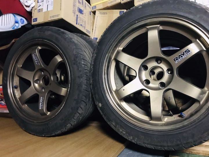 RAYS VOLK RACING TE37 GTR OG BRONZE