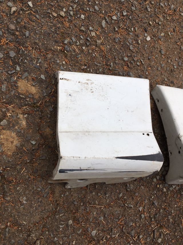 NISSAN 180SX S13 GENUINE CHUKI FRONT BUMPER EXTENSIONS VALANCES