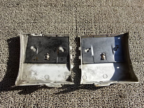 NISSAN 180SX S13 GENUINE CHUKI FRONT BUMPER EXTENSIONS VALANCES