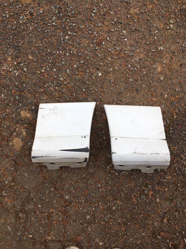 NISSAN 180SX S13 GENUINE CHUKI FRONT BUMPER EXTENSIONS VALANCES