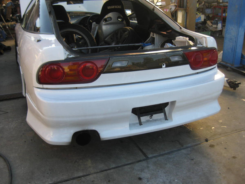 NISSAN 180SX S13 GENUINE KOUKI TAIL LIGHT SET & CARBON GARNISH