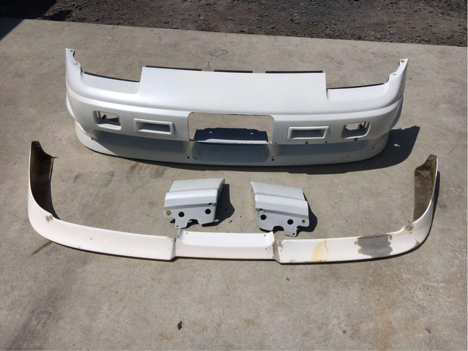 NISSAN 180SX S13 GENUINE OEM KOUKI FRONT BUMPER SET