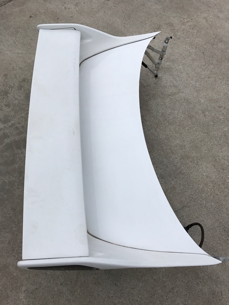 NISSAN SKYLINE R33 GTR - GENUINE OEM BOOTLID AND SPOILER