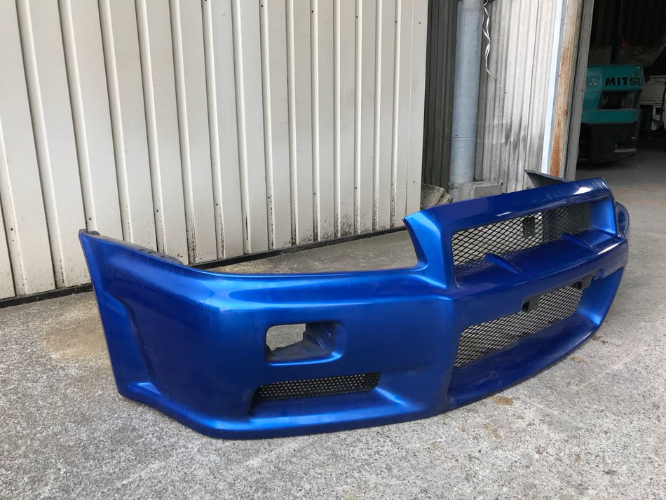 NISSAN SKYLINE R34 GTR GENUINE OEM FRONT BUMPER